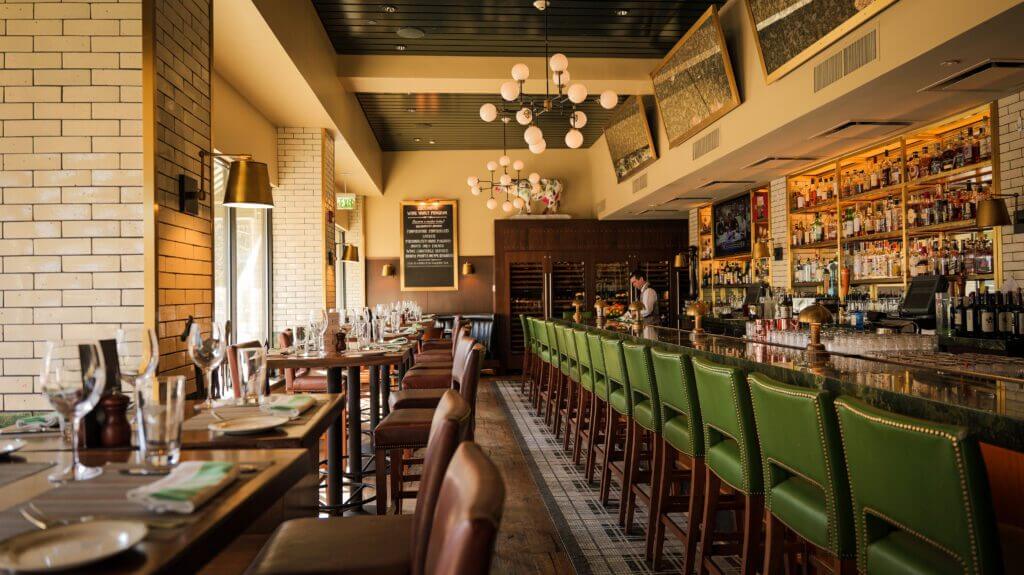 Smith & Wollensky steakhouse dining room today