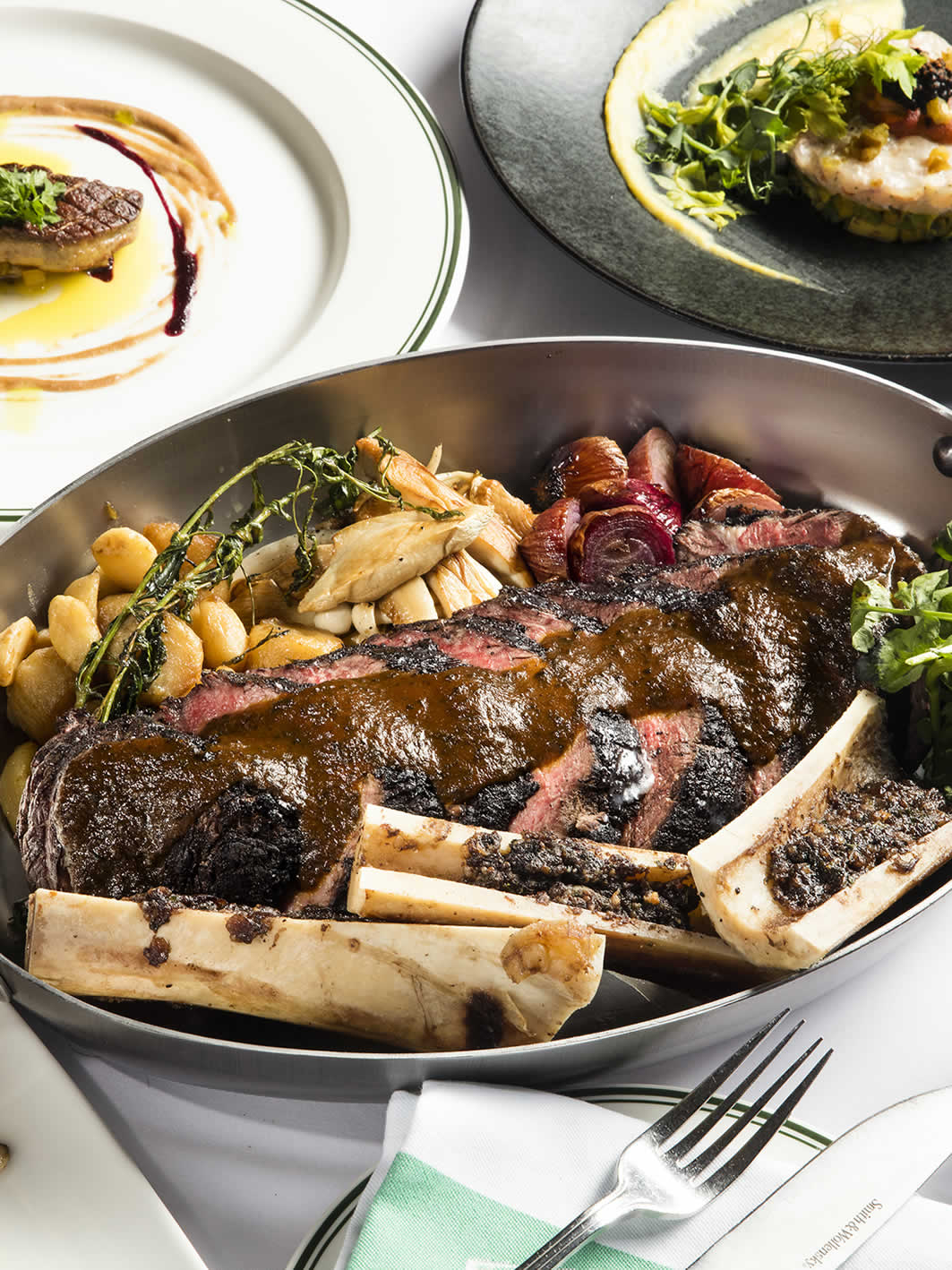 Chateaubriand carved tableside for sharing